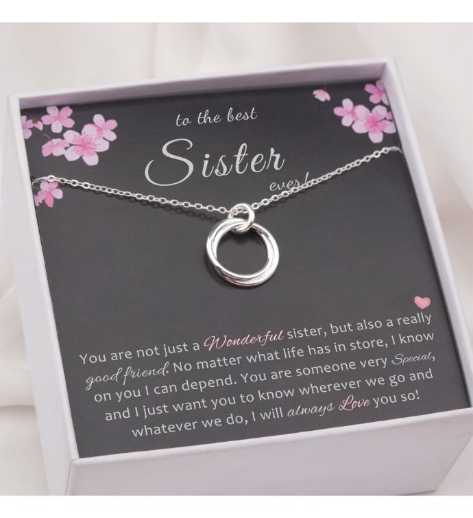 Happy 21th Birthday Card And Sterling Silver Necklace Jewelry Gift Set